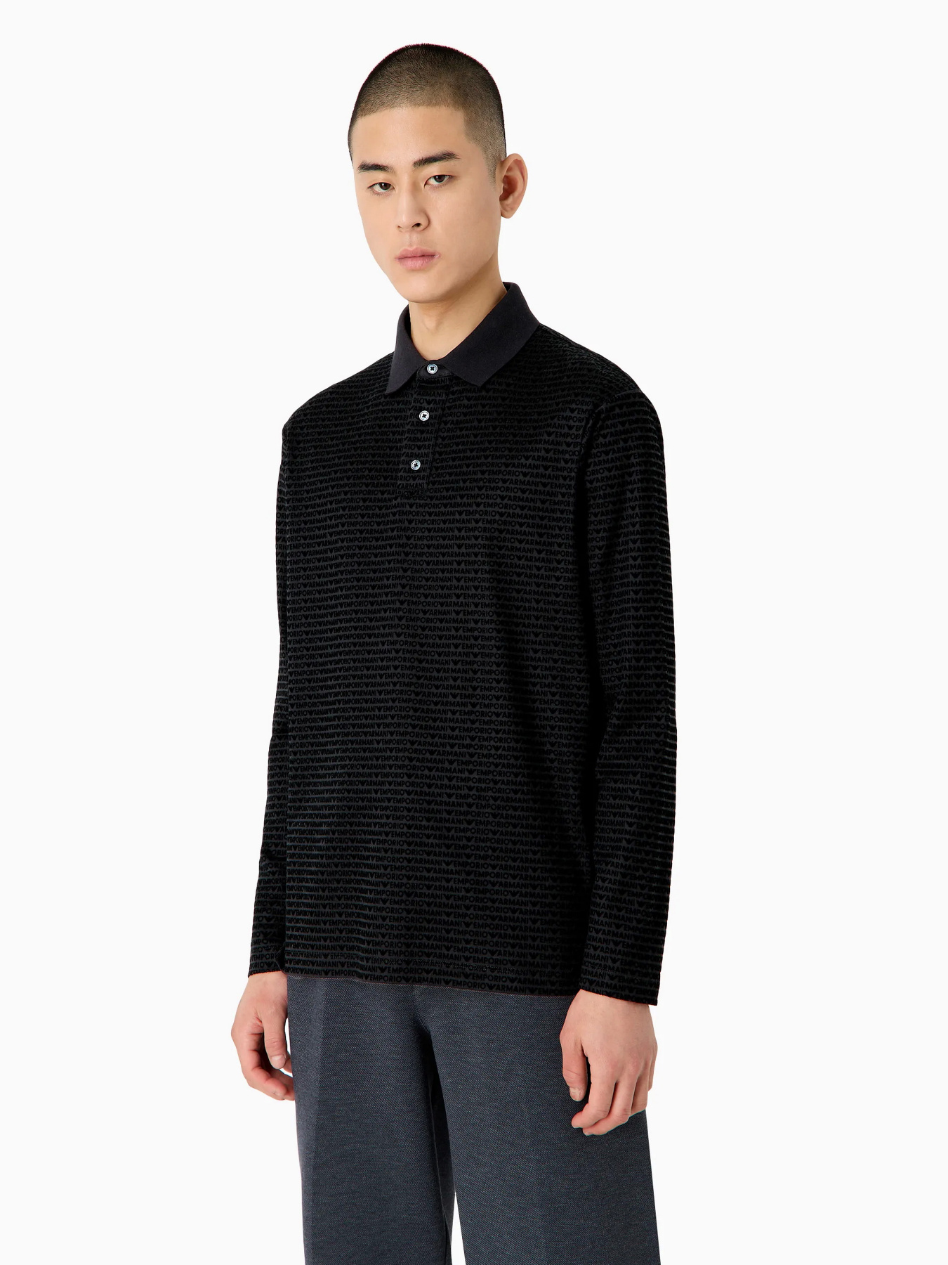 Поло Emporio Armani модель 3D1FE7-1JUVZ-0999 Фото