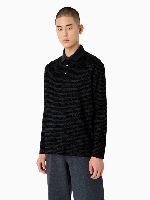 Поло Emporio Armani модель 3D1FE7-1JUVZ-0999 Фото