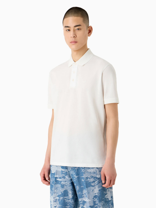 Поло Emporio Armani модель 3D1FF2-1JTKZ-0101 Фото