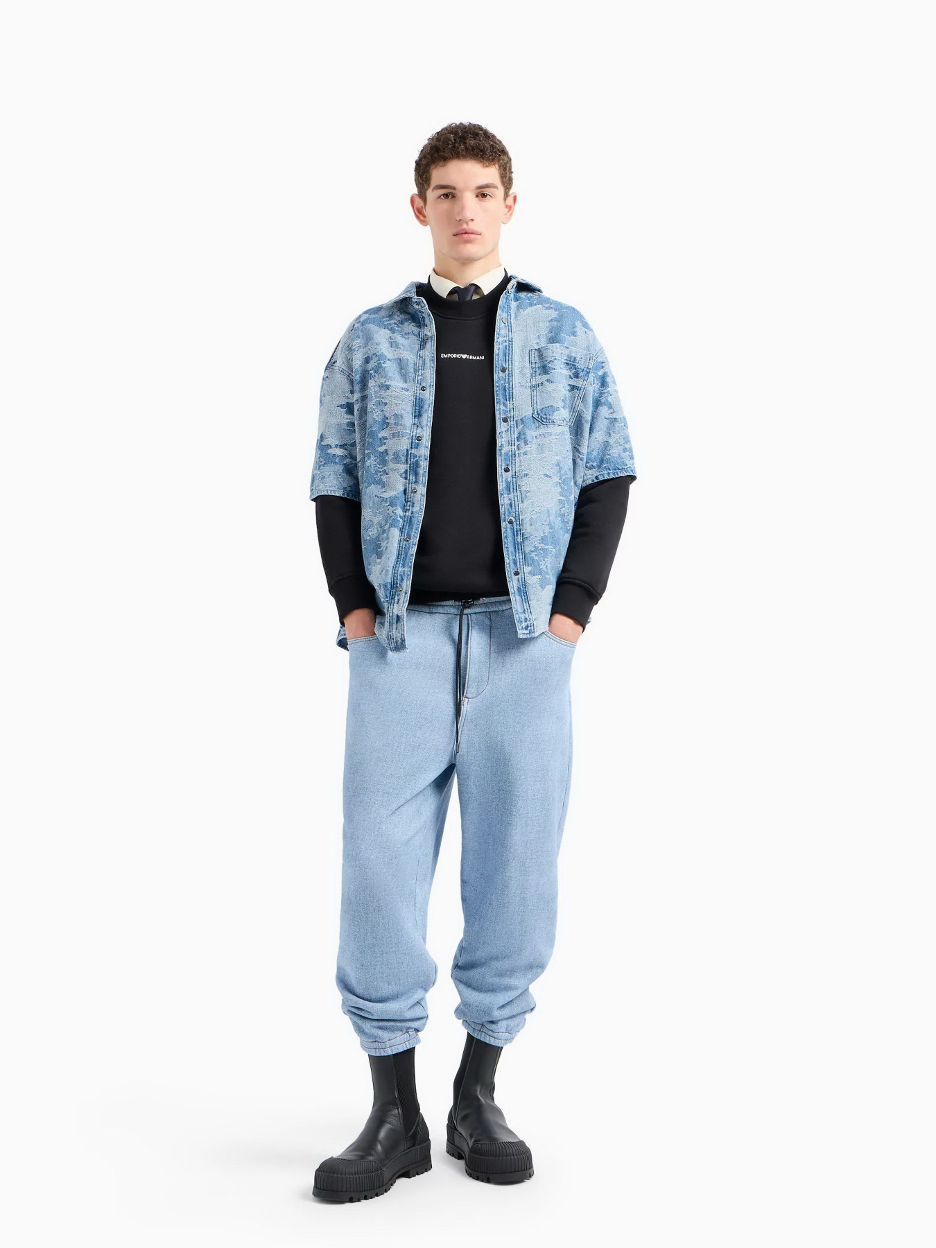 Світшот Emporio Armani модель 3D1MEC-1JODZ-0033 Фото