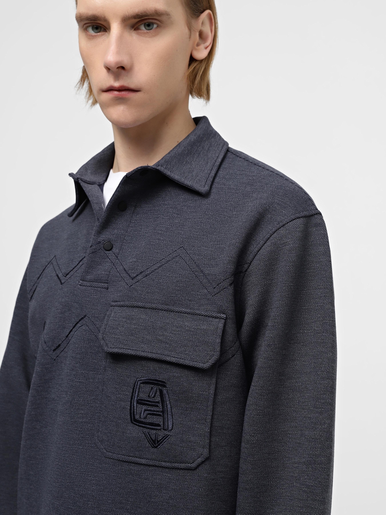 Поло Emporio Armani модель 3D1MED-1JOGZ-F917 Фото