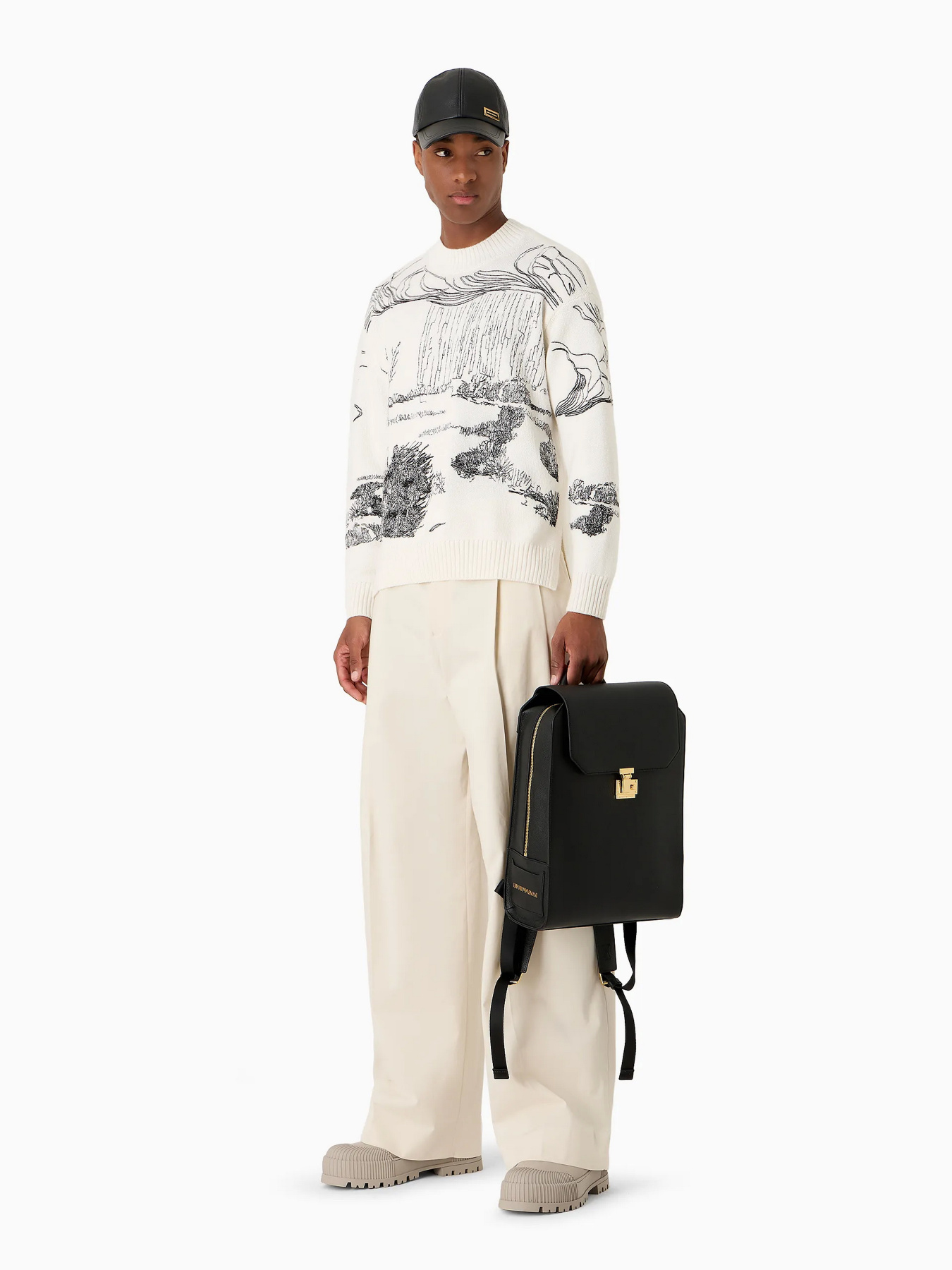 Джемпер Emporio Armani модель 3D1MV2-1M02Z-0103 Фото