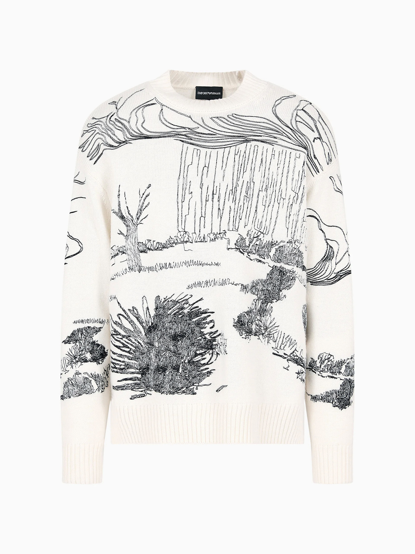 Джемпер Emporio Armani модель 3D1MV2-1M02Z-0103 Джемпер Emporio Armani модель 3D1MV2-1M02Z-0103 Фото
