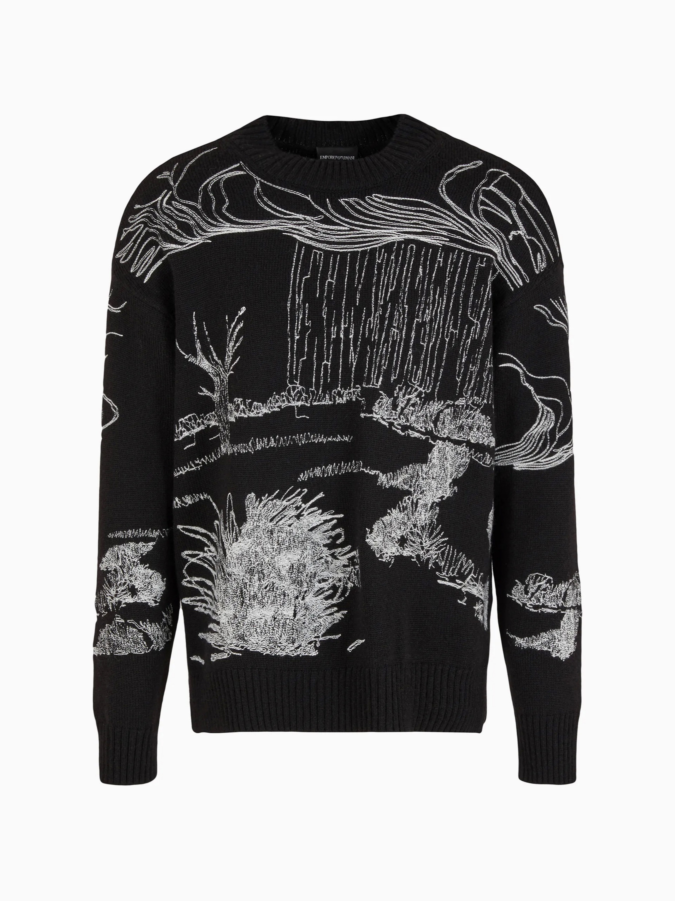 Джемпер Emporio Armani модель 3D1MV2-1M02Z-0999 Фото