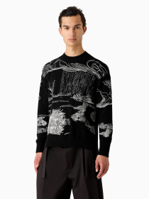 Джемпер Emporio Armani модель 3D1MV2-1M02Z-0999 Фото