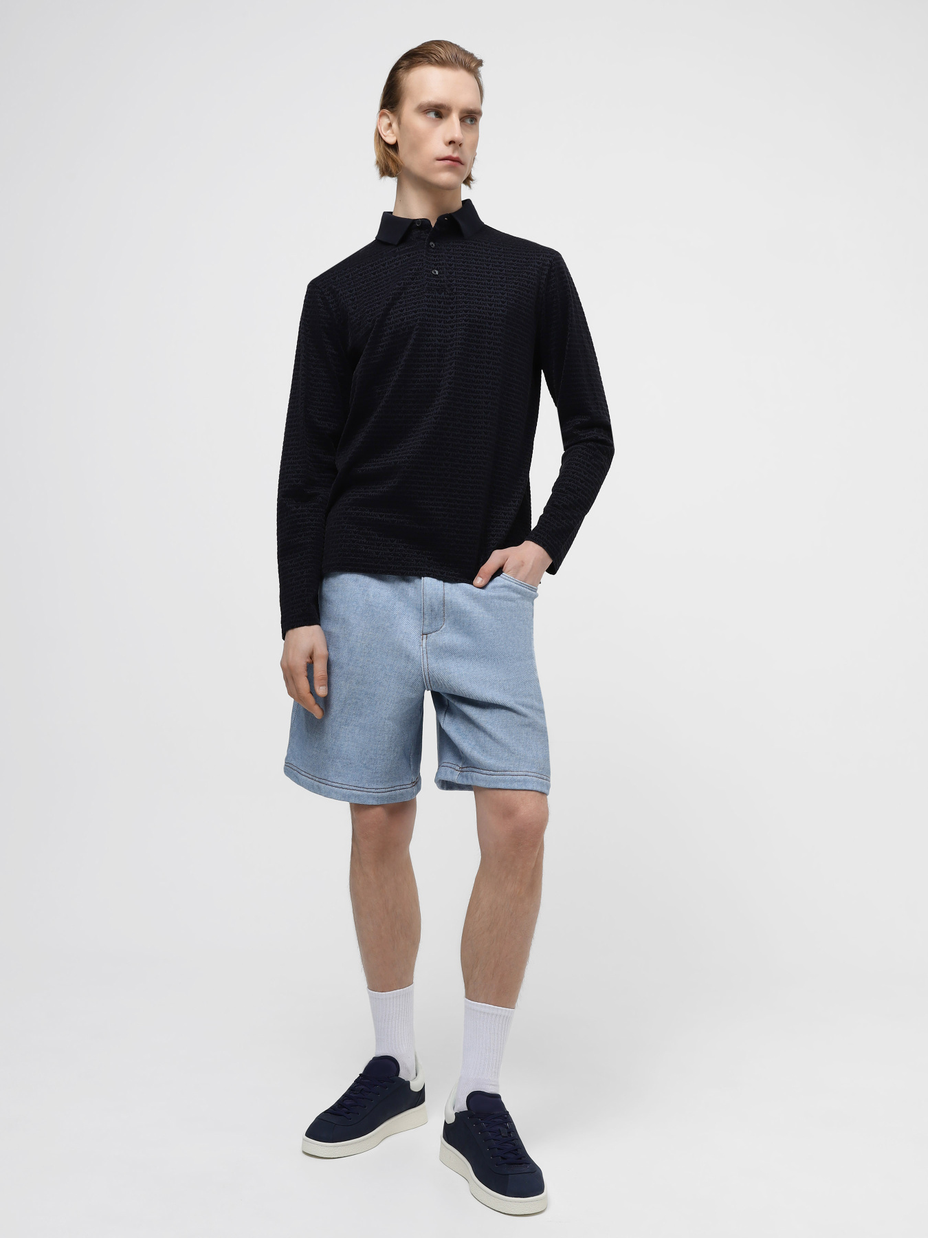 Повсякденні шорти Emporio Armani модель 3D1PS3-1JWPZ-F917 Фото