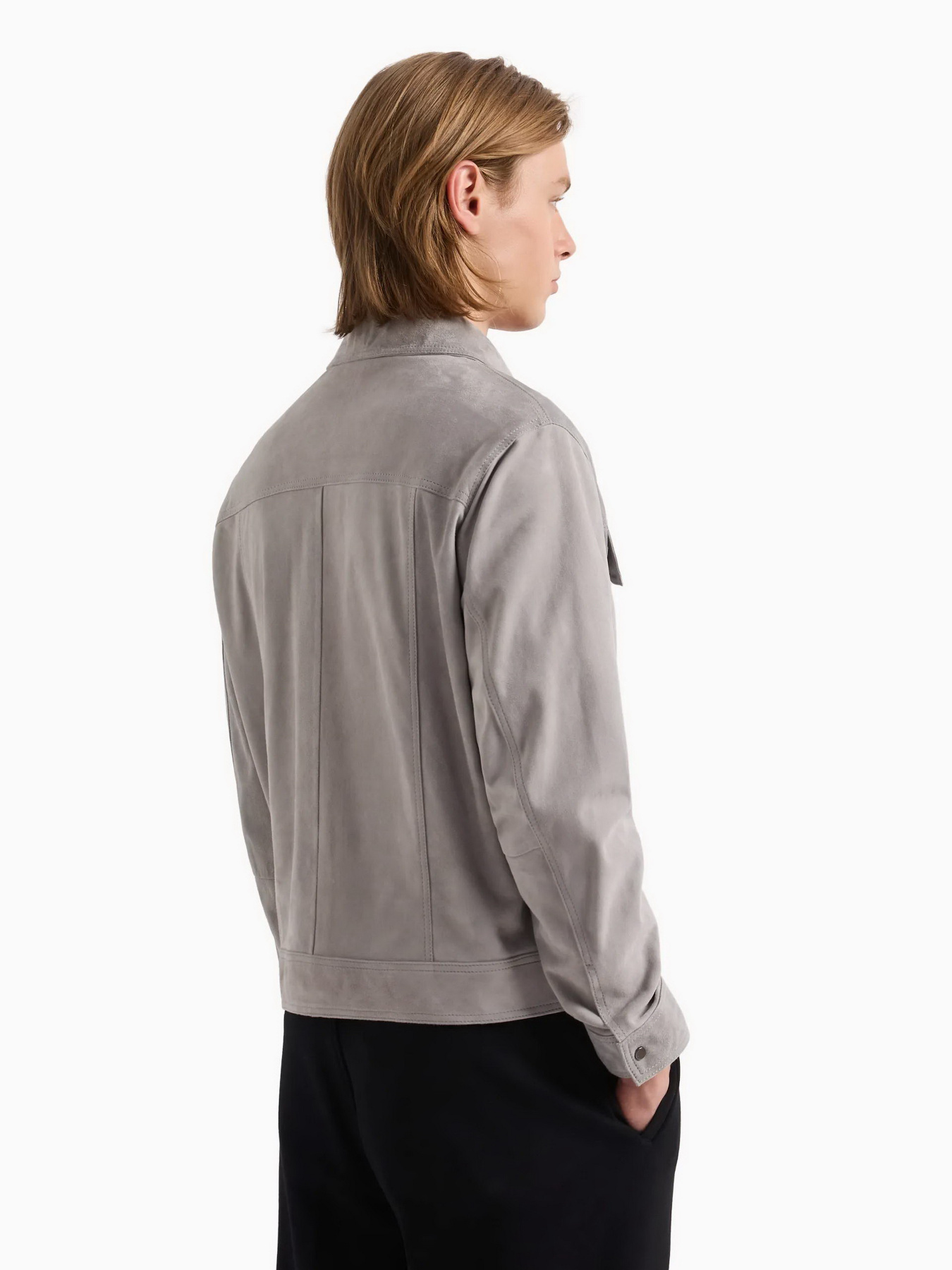 Куртка кожаная Emporio Armani модель E31R70-F1P70-605 Фото