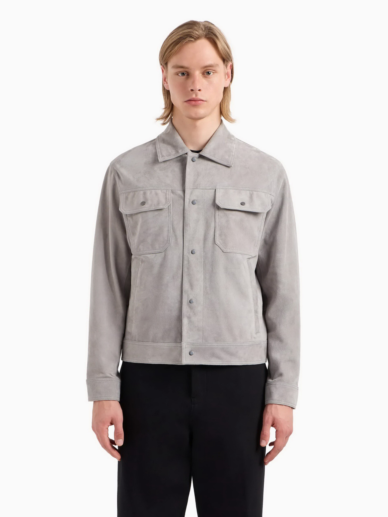 Куртка кожаная Emporio Armani модель E31R70-F1P70-605 Фото