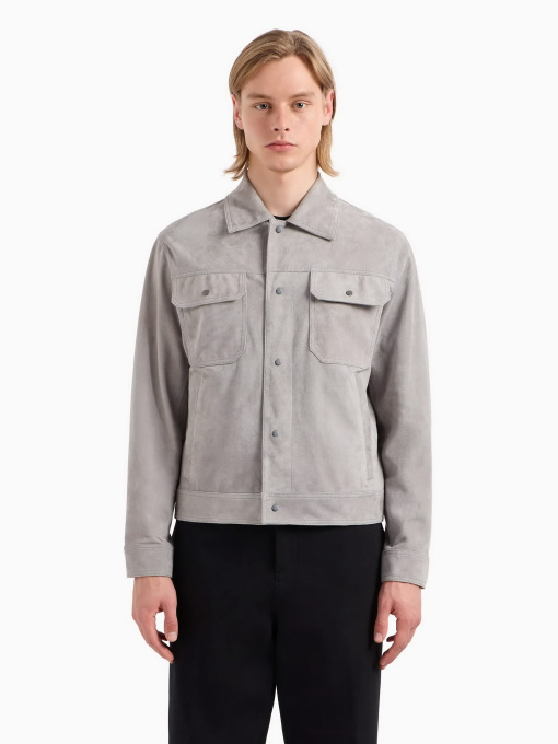 Куртка кожаная Emporio Armani модель E31R70-F1P70-605 Фото