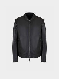 Шкіряна куртка Emporio Armani модель E31R80-F1P80-999 Шкіряна куртка Emporio Armani модель E31R80-F1P80-999 Фото