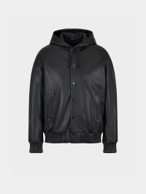 Куртка кожаная Emporio Armani модель E31R82-F1P82-999 Фото