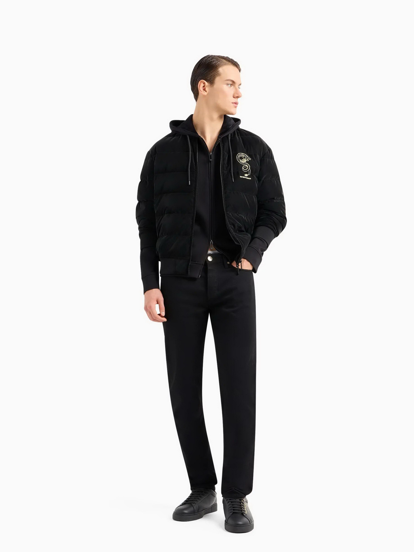 Демисезонная куртка Emporio Armani Chinese New Year модель EM000003-AF10014-U8133 Фото