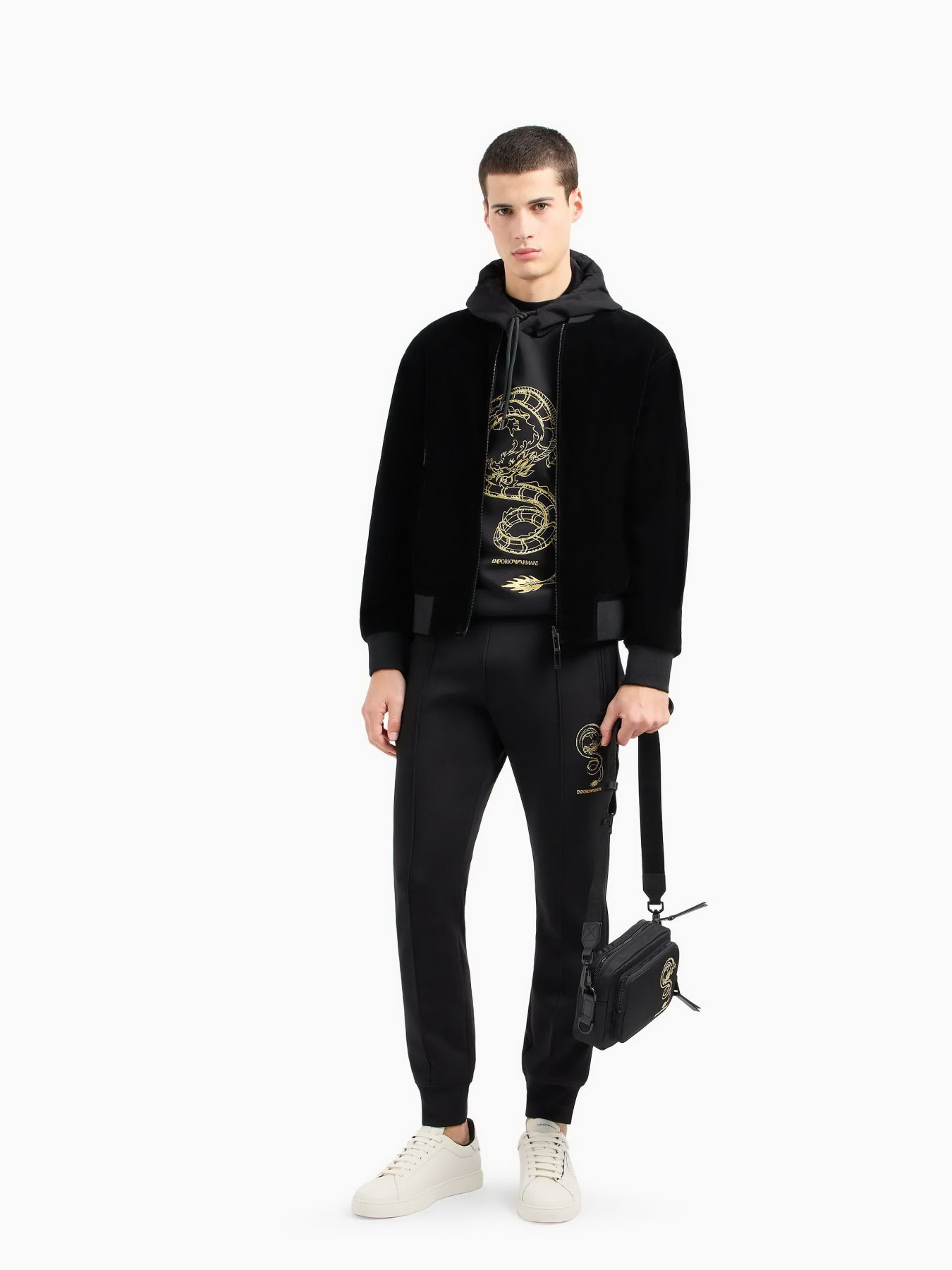 Худи Emporio Armani Chinese New Year модель EM000004-AF10013-U8133 Худи Emporio Armani Chinese New Year модель EM000004-AF10013-U8133 Фото