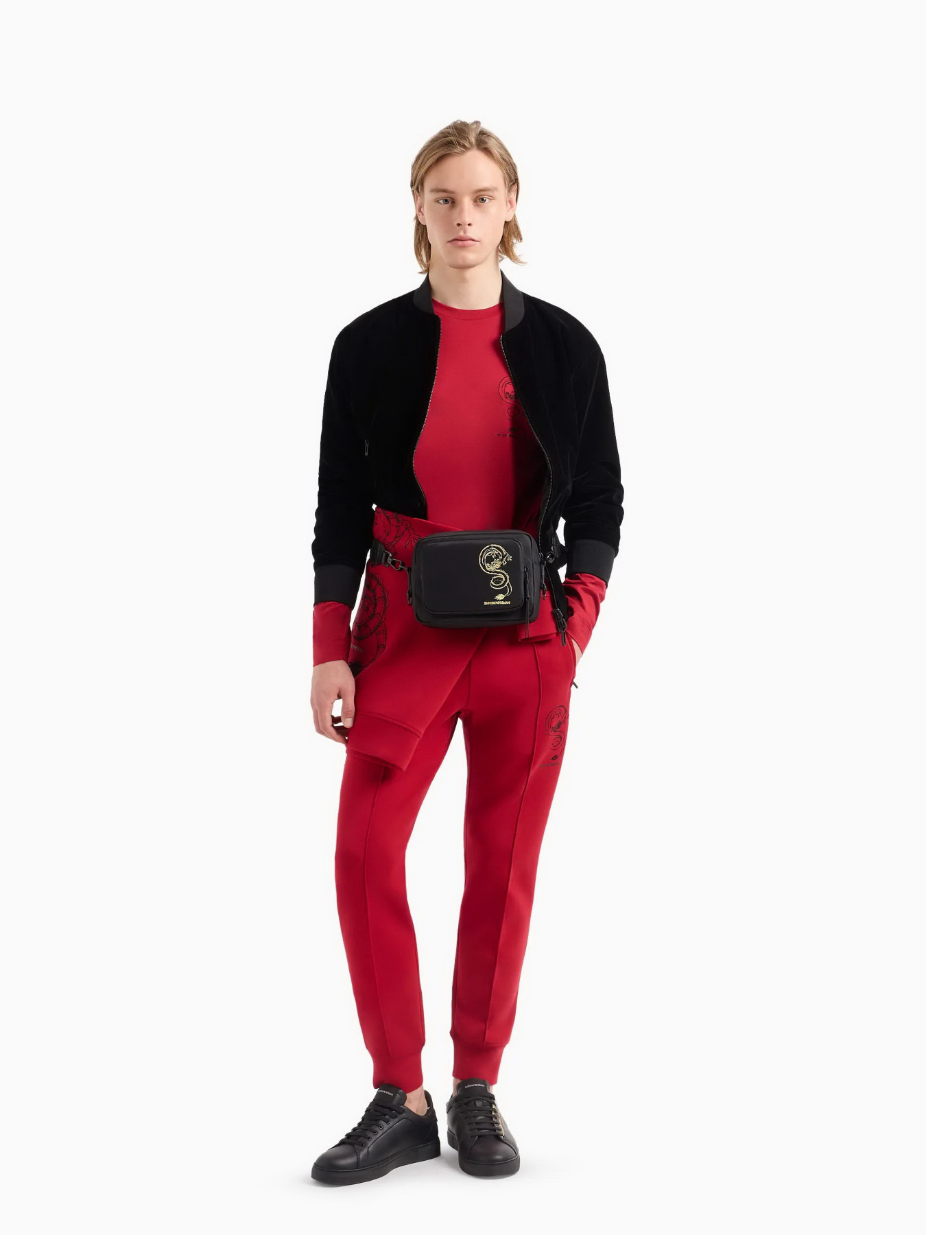 Штани спортивні Emporio Armani Chinese New Year модель EM000012-AF10013-U5078 Фото