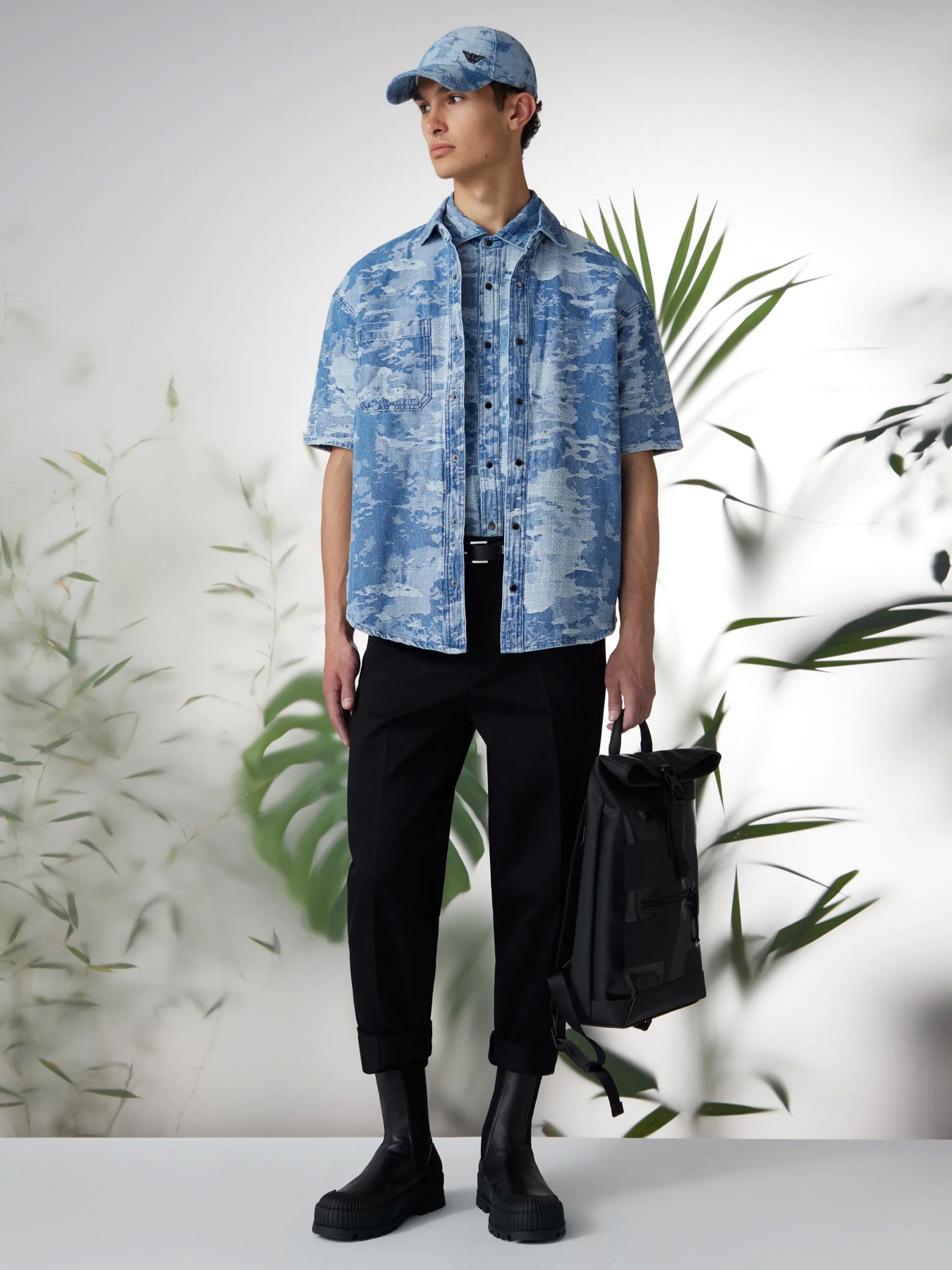 Рубашка Emporio Armani модель 3D1CD1-1DTBZ-F931 Фото