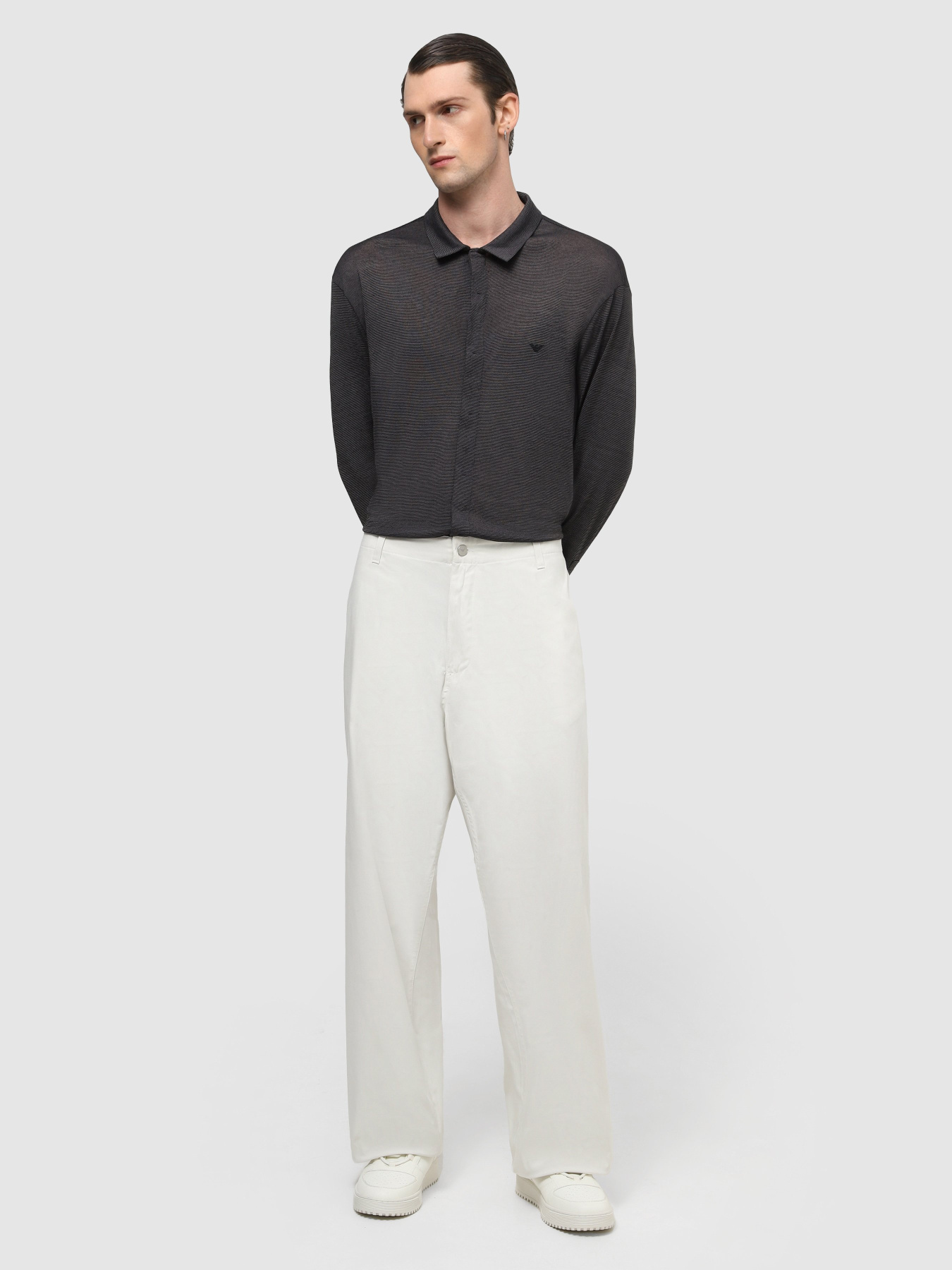 Сорочка повсякденна Emporio Armani модель 3D1C7P-1J6AZ-0999 Сорочка повсякденна Emporio Armani модель 3D1C7P-1J6AZ-0999 Фото