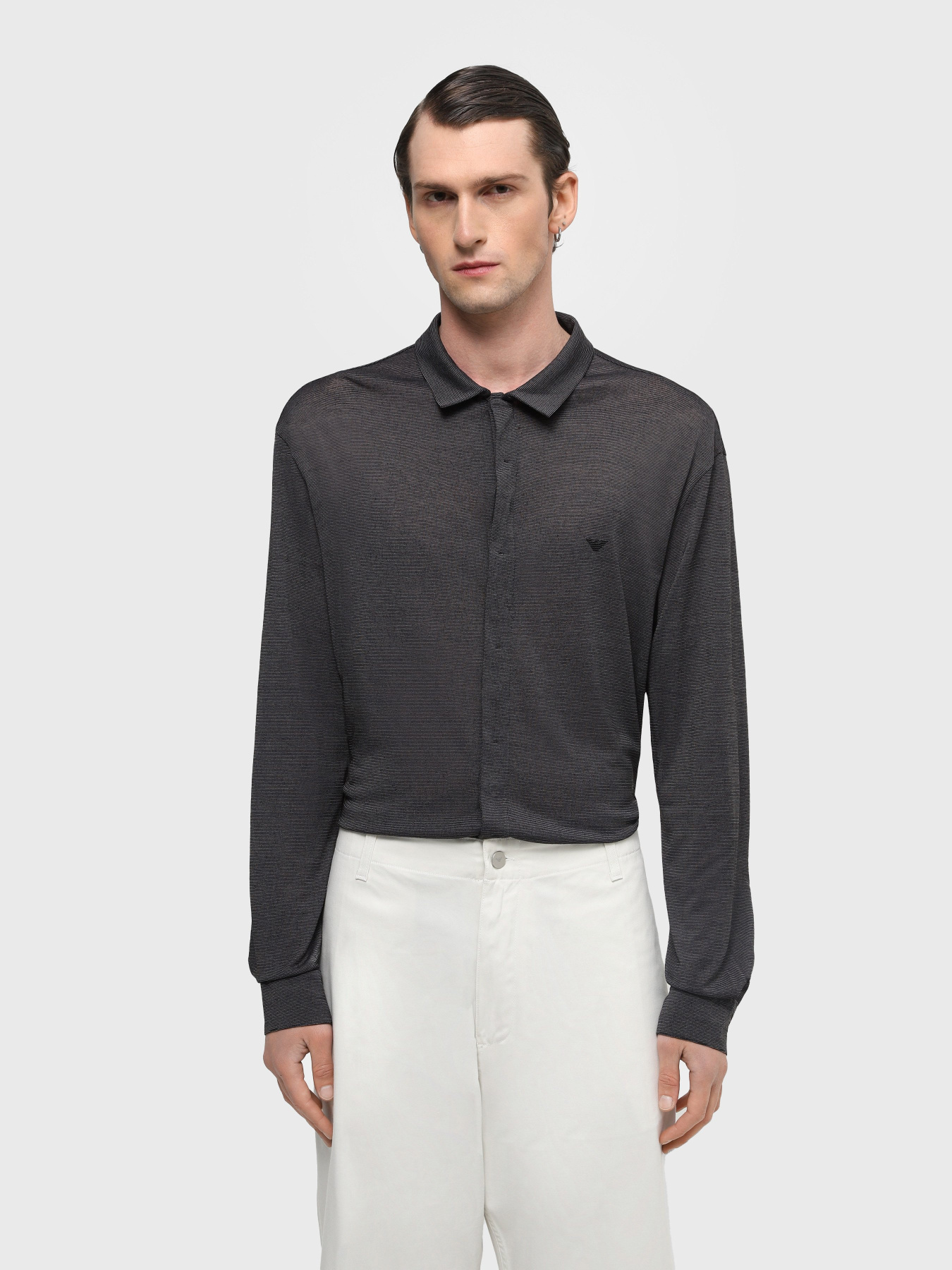 Сорочка повсякденна Emporio Armani модель 3D1C7P-1J6AZ-0999 Сорочка повсякденна Emporio Armani модель 3D1C7P-1J6AZ-0999 Фото