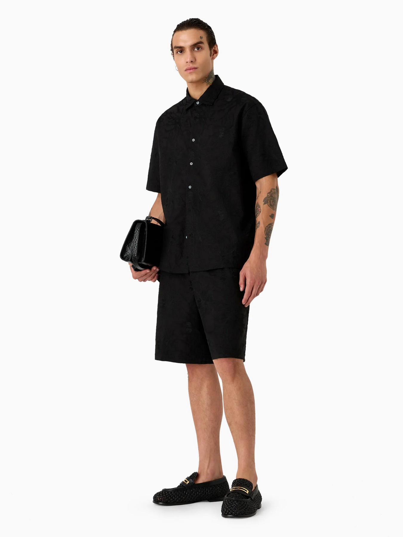 Сорочка повсякденна Emporio Armani модель 3D1CG3-1NQMZ-0999 Фото