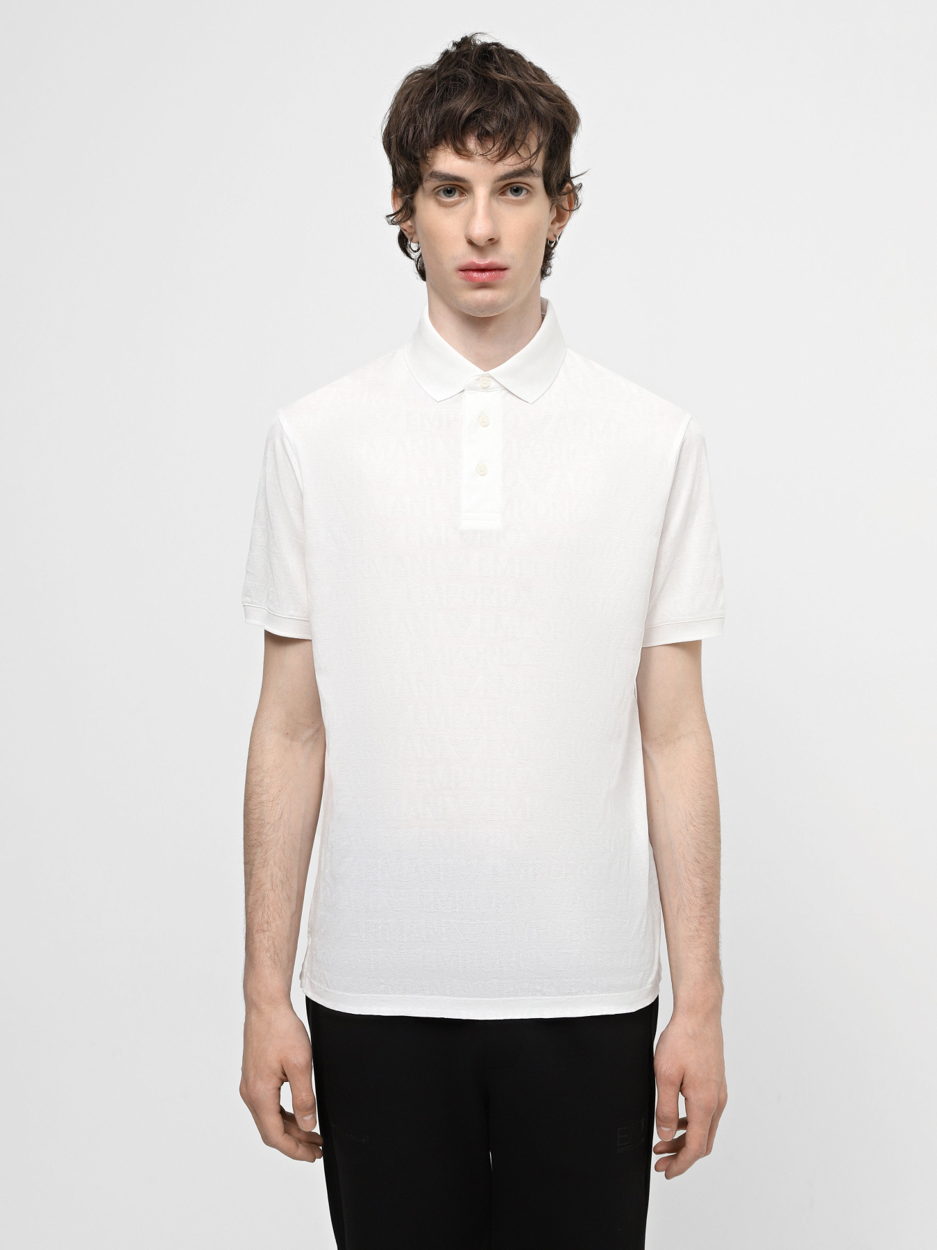 Поло Emporio Armani модель 3D1FM8-1JORZ-0101 Фото