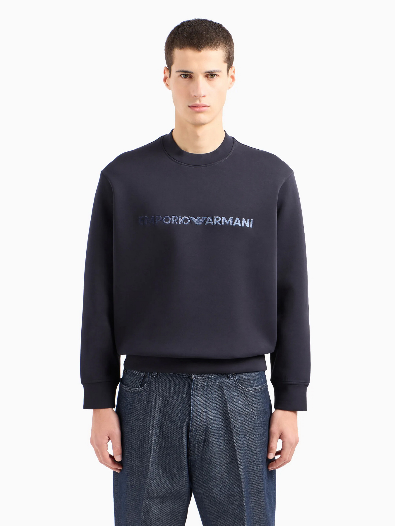 Свитшот Emporio Armani модель 3D1M70-1JHSZ-09R2 Фото