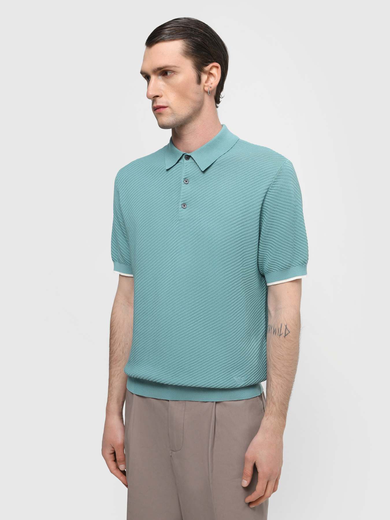 Поло Emporio Armani модель 3D1MXM-1MPGZ-F701 Фото