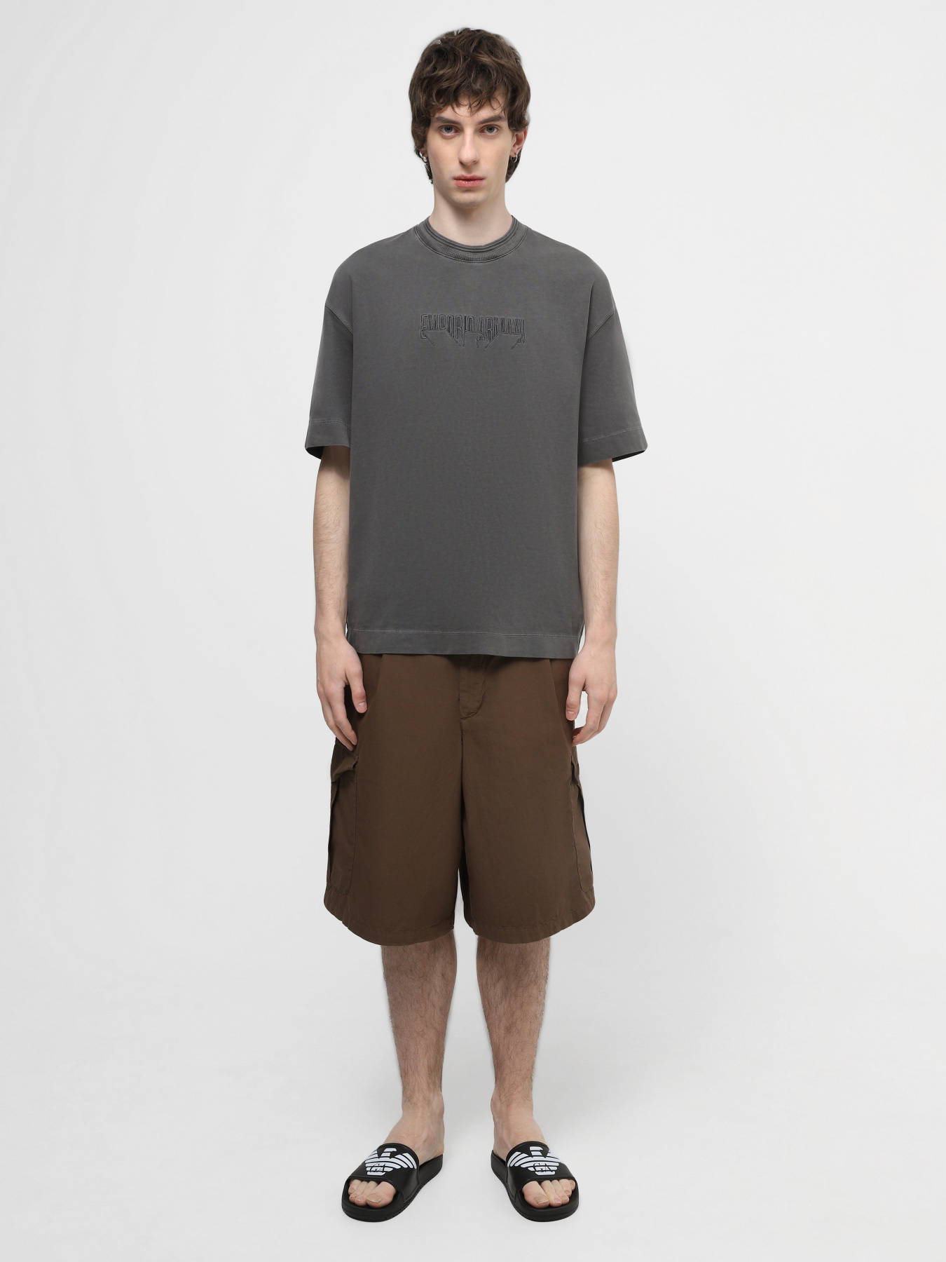 Шорты Emporio Armani Sustainable модель 3D1P6A-1K2RZ-04B0 Фото