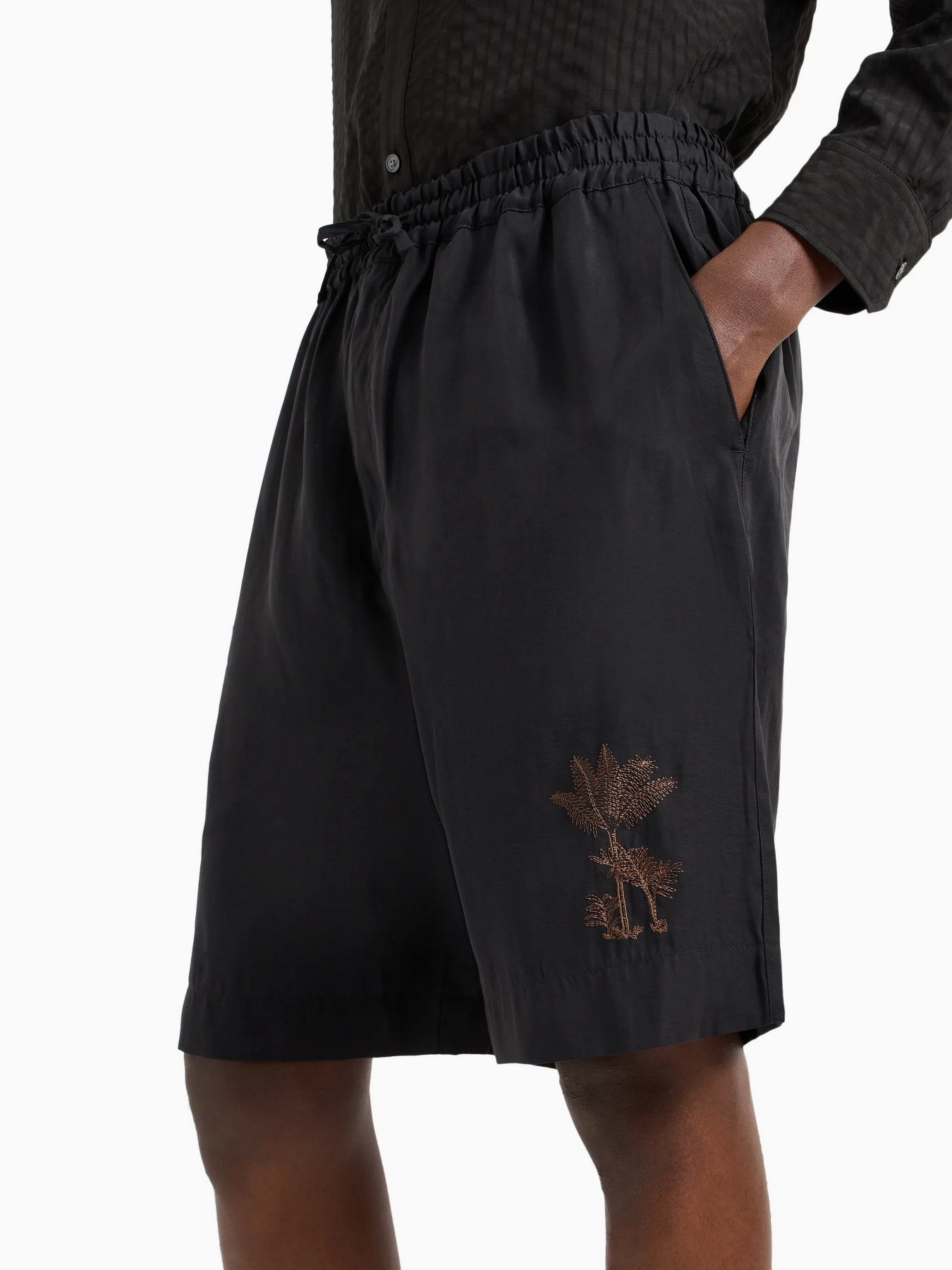 Шорты Emporio Armani Sustainable модель 3D1P8F-1K3WZ-0999 Фото