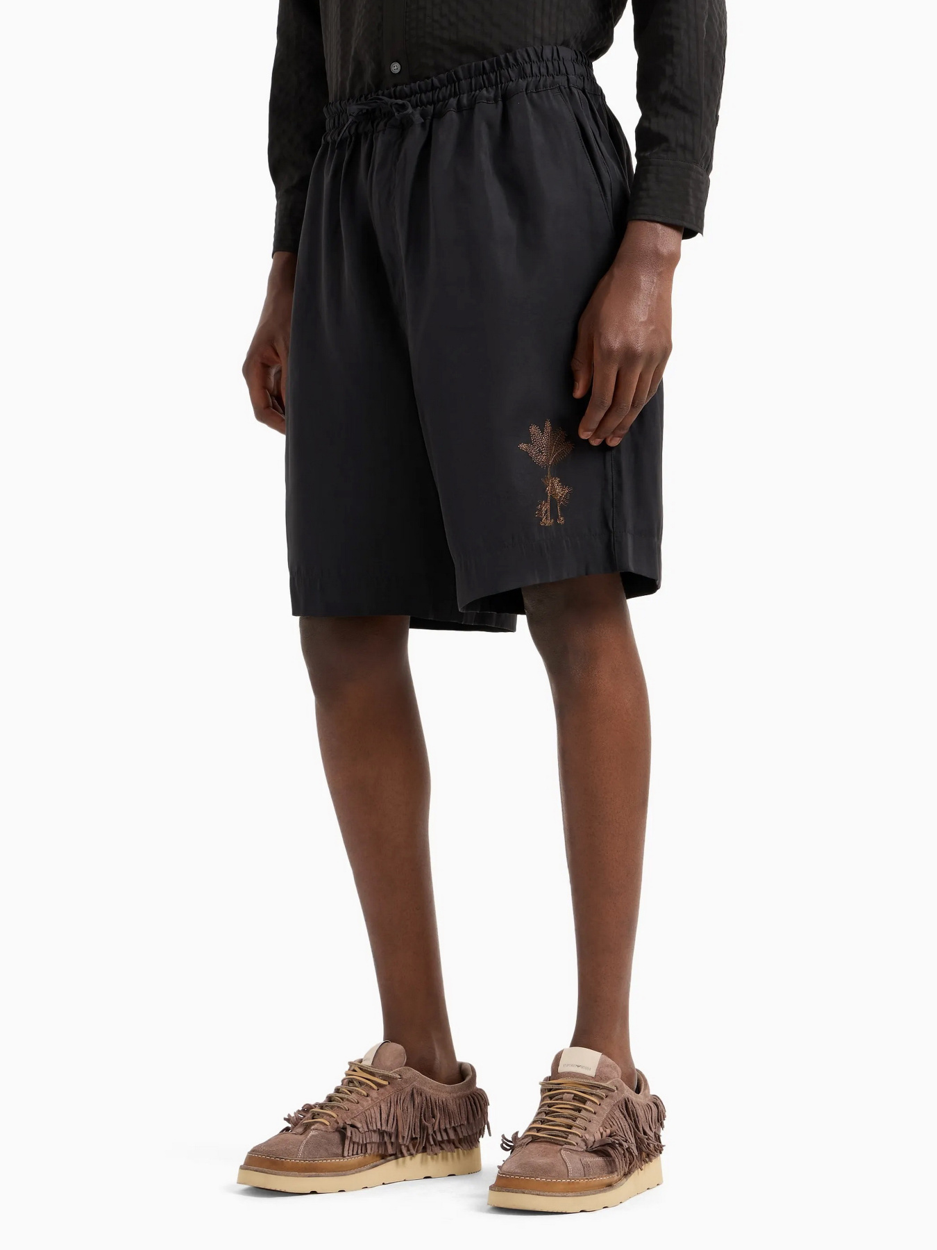 Повсякденні шорти Emporio Armani Sustainable модель 3D1P8F-1K3WZ-0999 Повсякденні шорти Emporio Armani Sustainable модель 3D1P8F-1K3WZ-0999 Фото