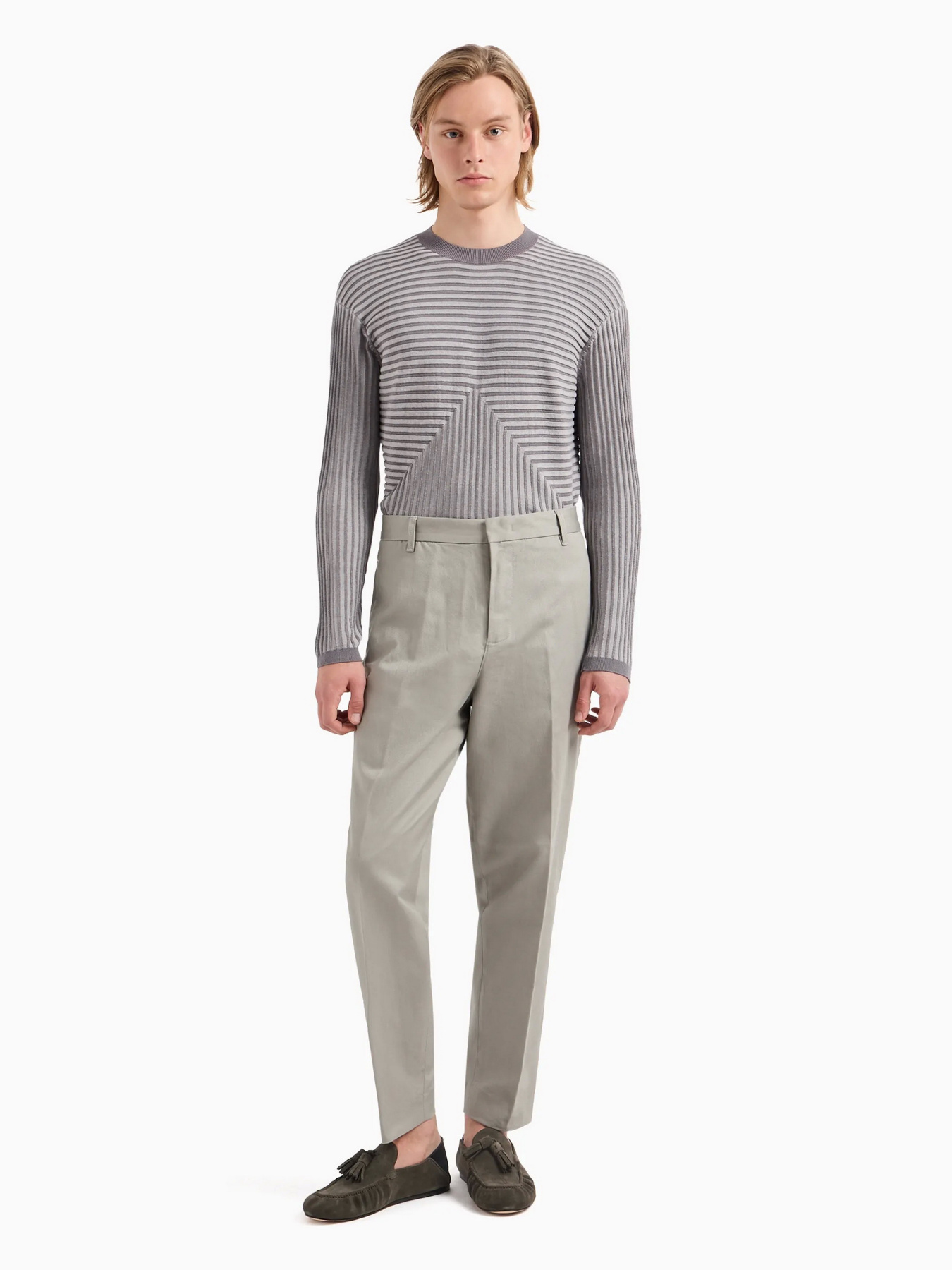 Класичні штани Emporio Armani модель 3D1PN7-1NKAZ-06G1 Фото