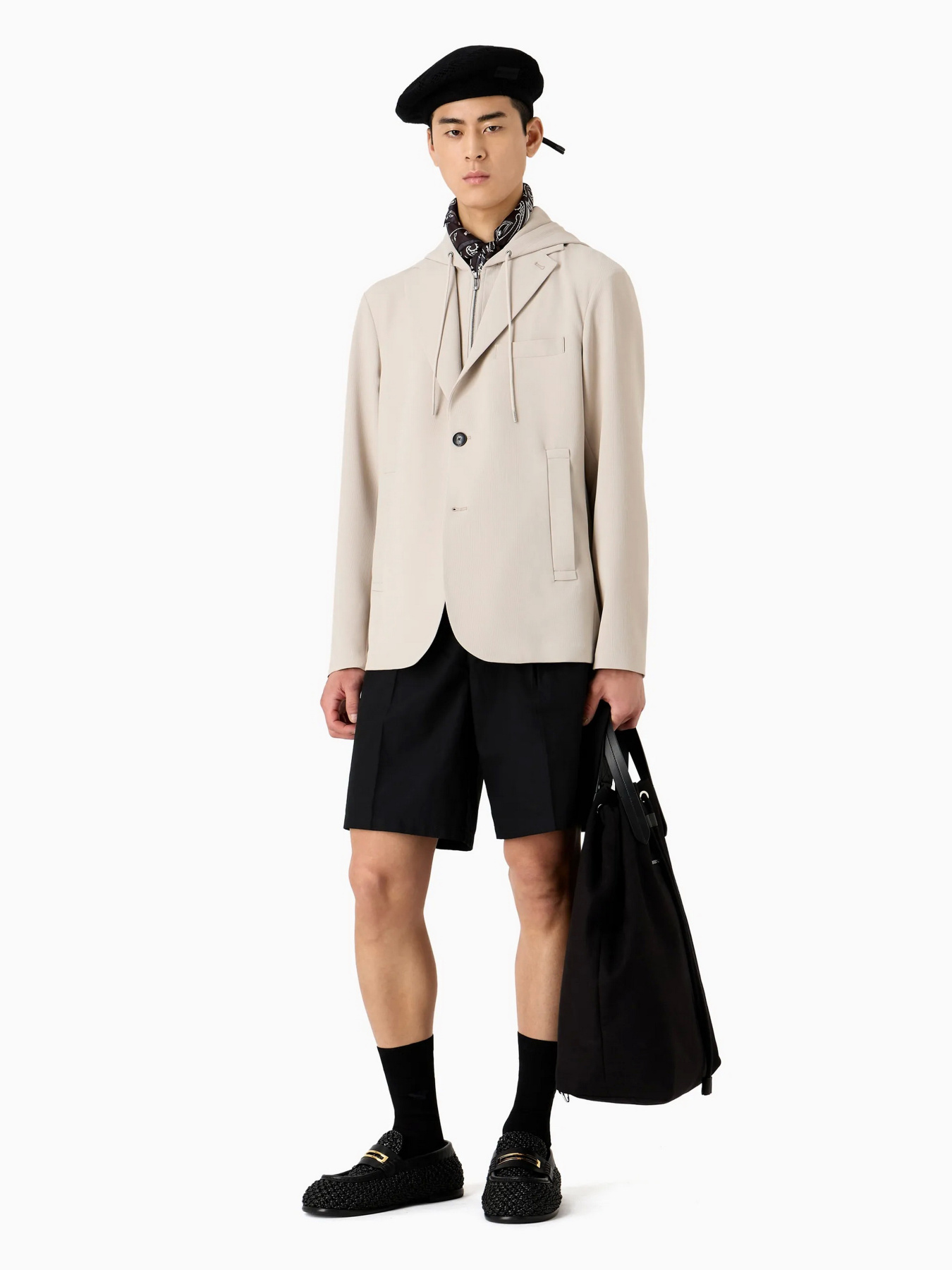 Повсякденні шорти Emporio Armani модель 3D1PT7-1NQWZ-0999 Фото