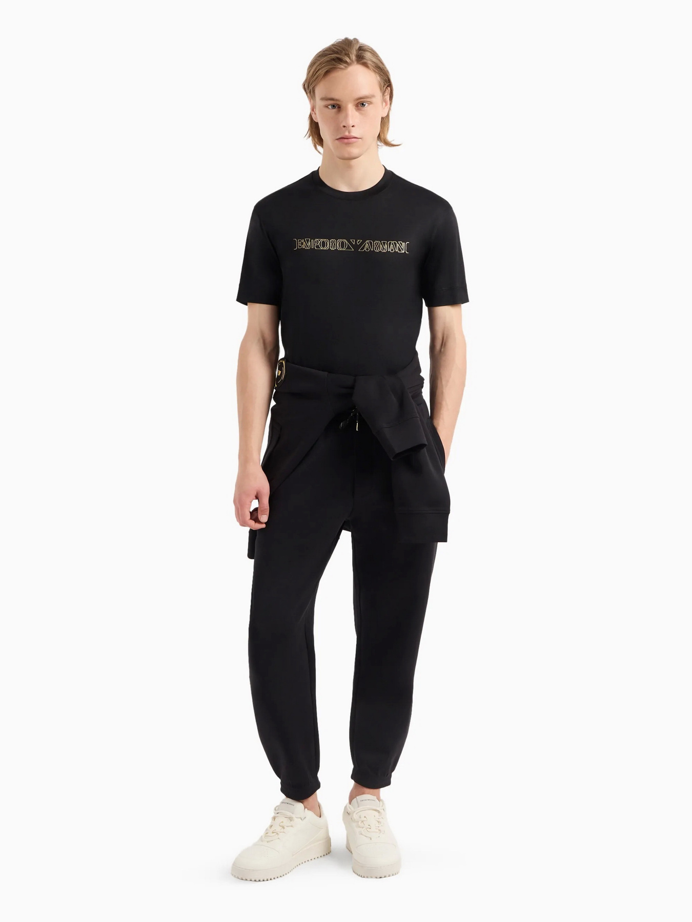 Футболка Emporio Armani модель 3D1TP4-1JUVZ-0999 Футболка Emporio Armani модель 3D1TP4-1JUVZ-0999 Фото