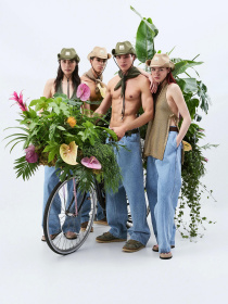 Широкие джинсы Emporio Armani Sustainable модель 8N1JB7-1DD8Z-0943 Фото