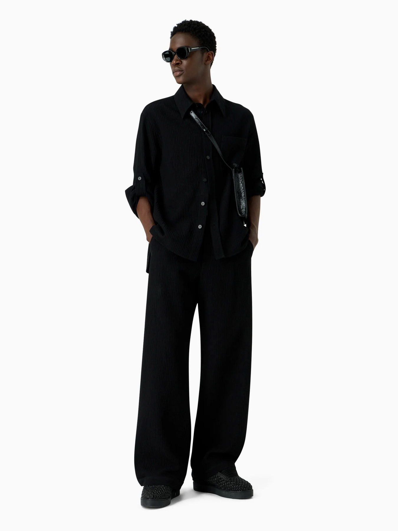 Рубашка Emporio Armani модель E31F30-F1212-999 Фото