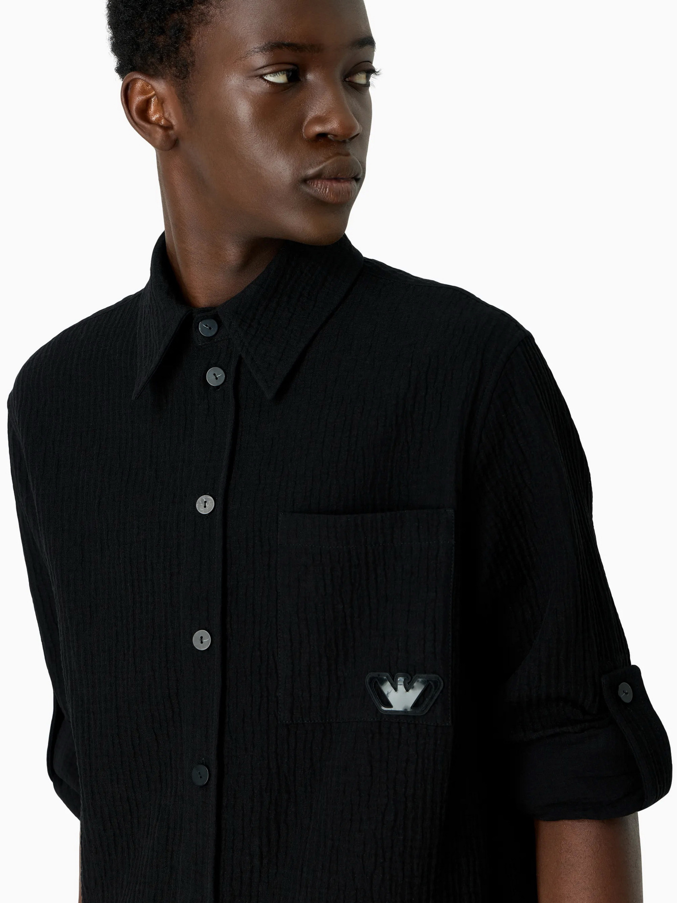 Сорочка повсякденна Emporio Armani модель E31F30-F1212-999 Сорочка повсякденна Emporio Armani модель E31F30-F1212-999 Фото