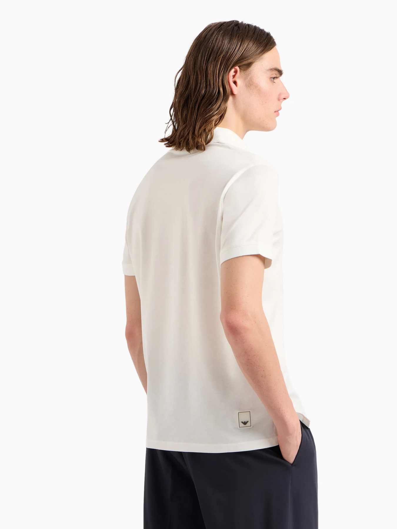 Поло Emporio Armani модель EM000080-AF10094-U0011 Фото