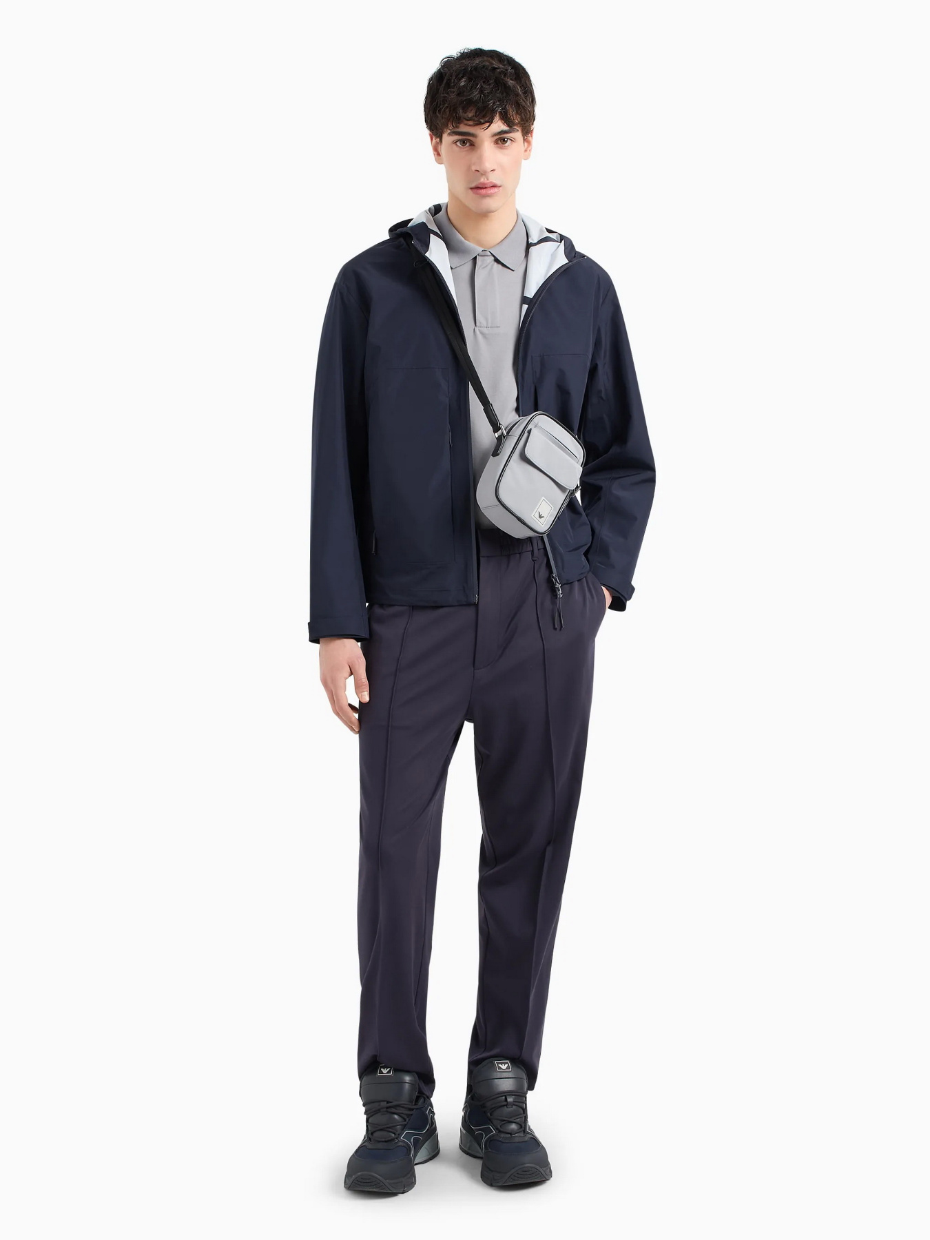 Поло Emporio Armani модель EM000080-AF10094-U8060 Фото