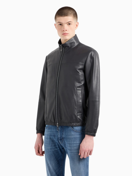 Шкіряна куртка Emporio Armani модель 01R55P-01P54-922 Фото