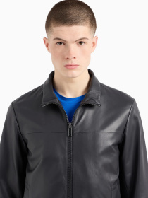 Куртка кожаная Emporio Armani модель 01R55P-01P54-922 Фото