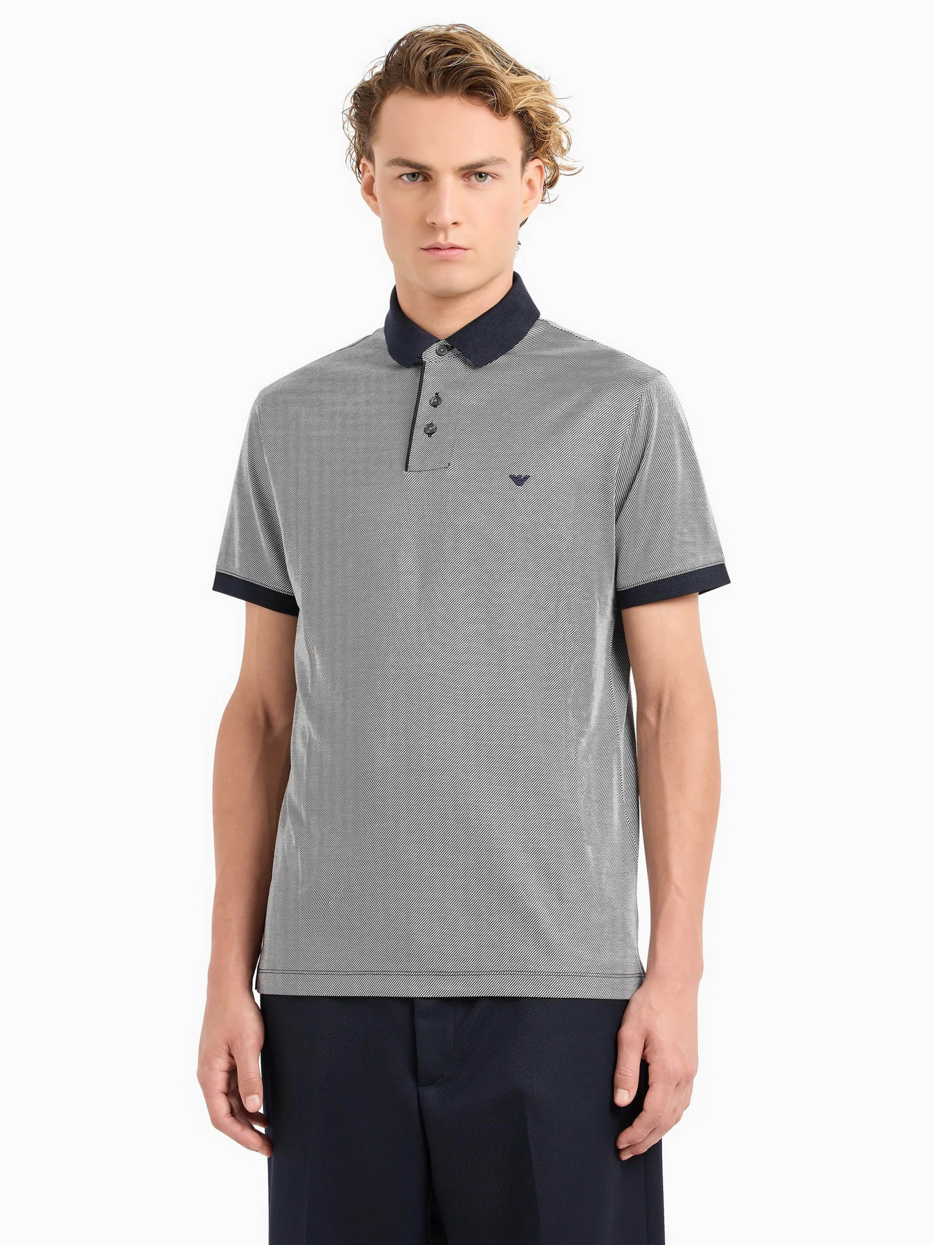 Поло Emporio Armani модель 6D1F61-1JCUZ-01P1 Фото