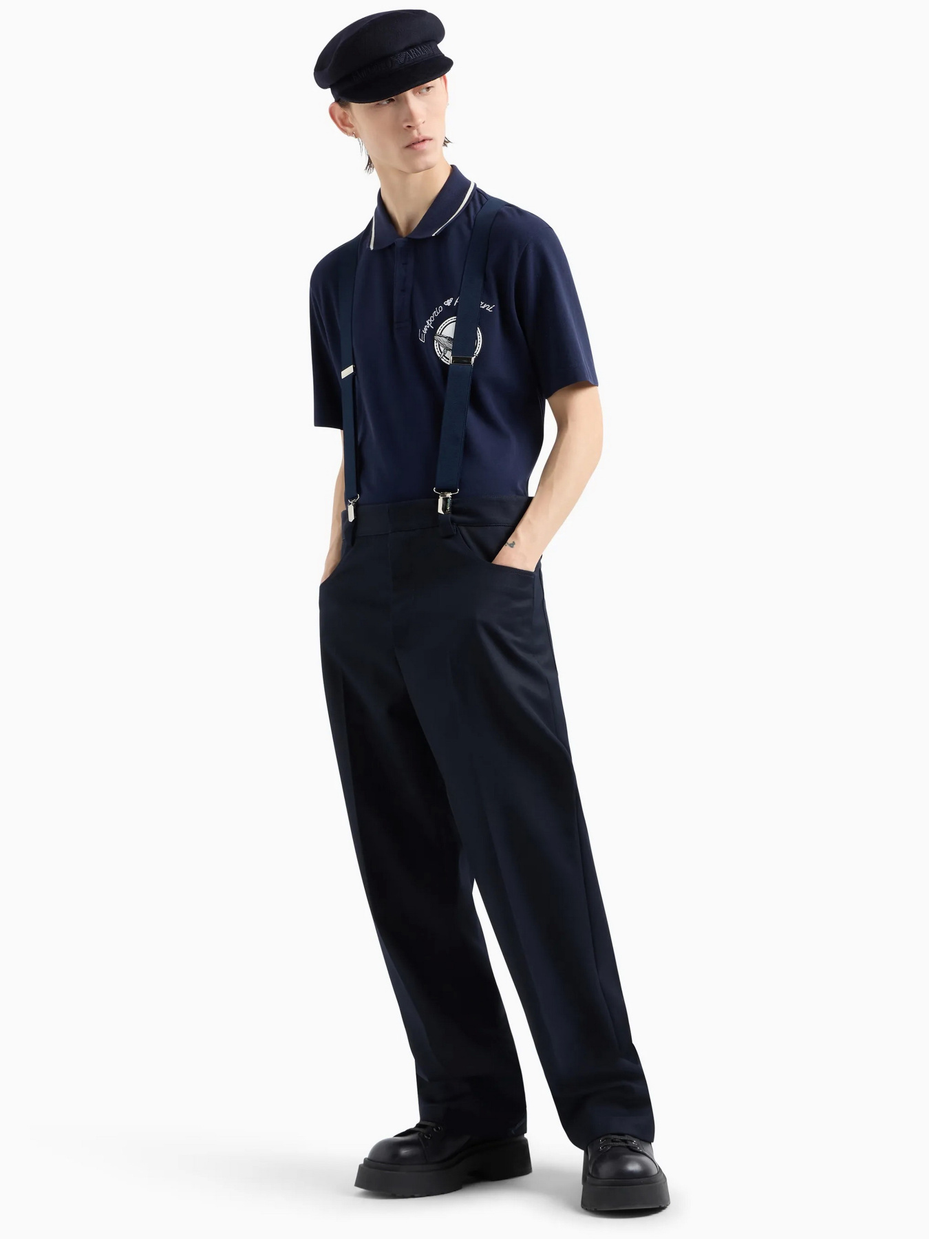 Поло Emporio Armani модель 6D1F6P-1J9GZ-0929 Фото