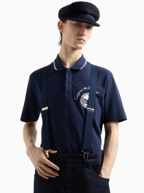 Поло Emporio Armani модель 6D1F6P-1J9GZ-0929 Фото