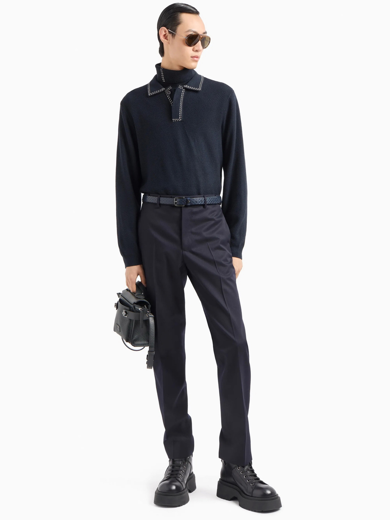 Поло Emporio Armani модель 6D1MY1-1MF1Z-0922 Фото