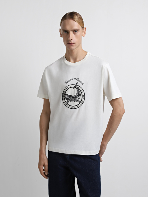 Футболка Emporio Armani модель 6D1T6S-1J7FZ-0139 Фото