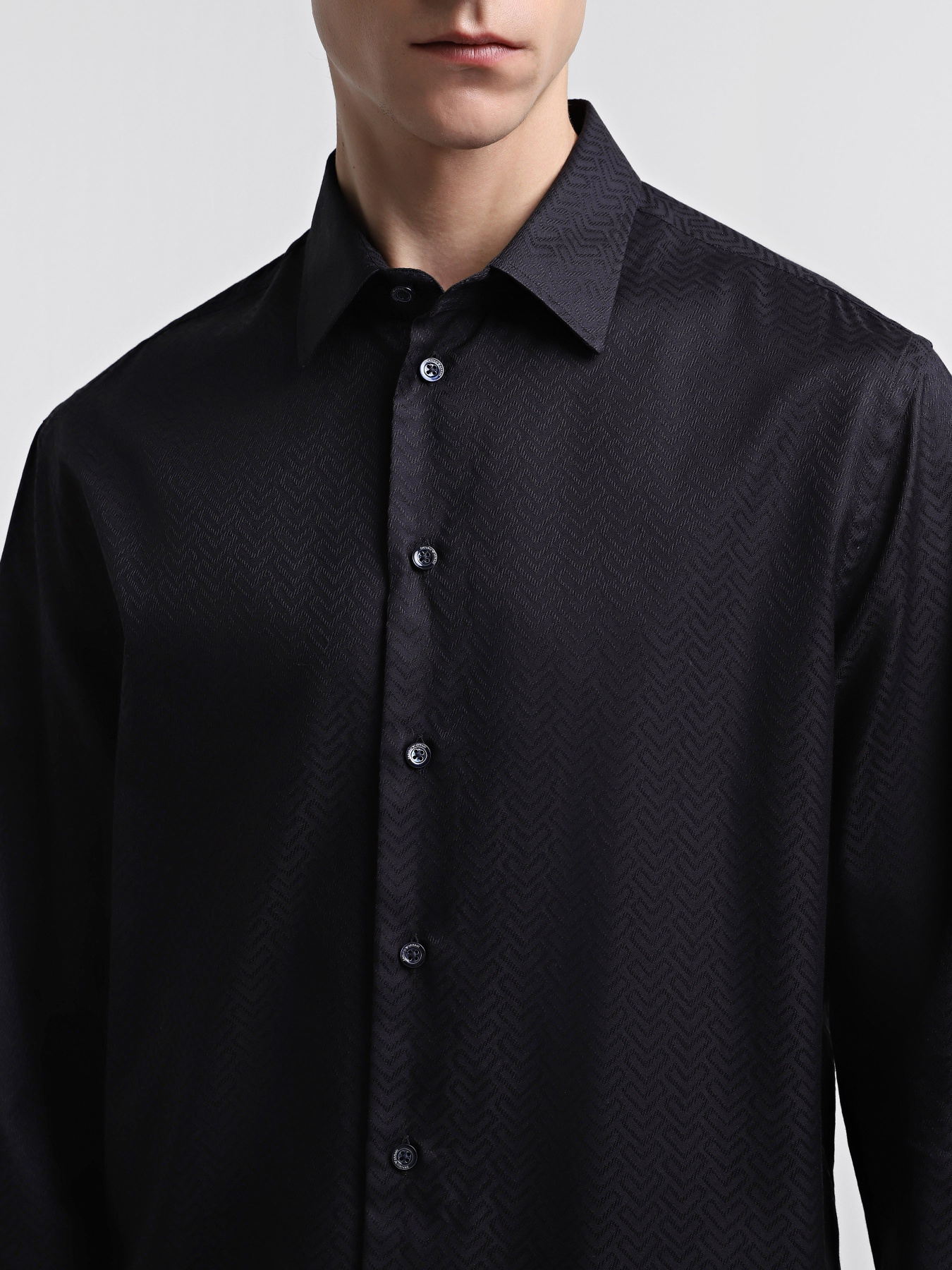 Сорочка повсякденна Emporio Armani модель EM000099-TE11320-UB081 Фото