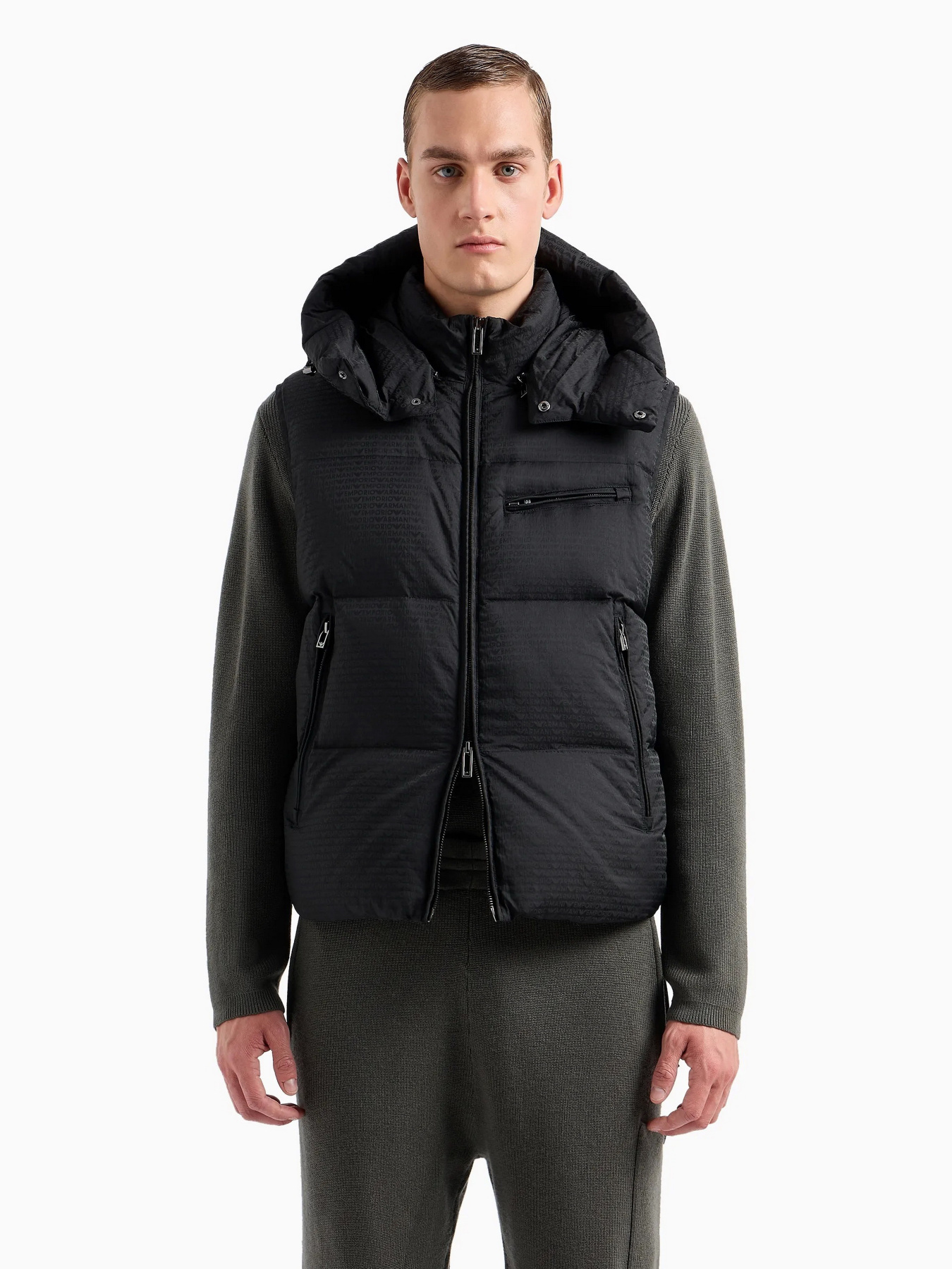 Жилет с утеплителем Emporio Armani модель 6D1B66-1NNXZ-0999 Фото