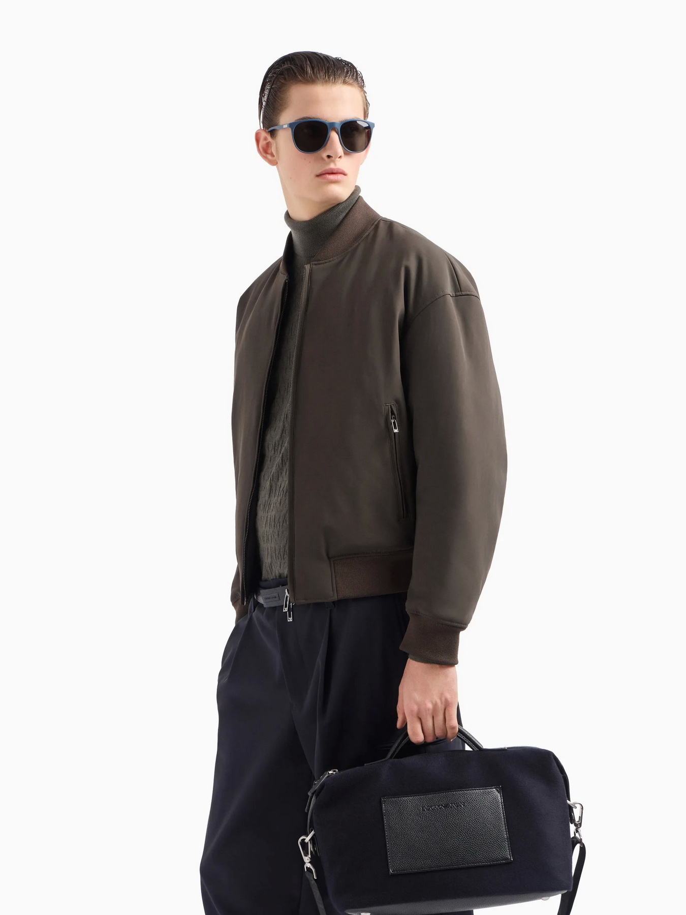 Бомбер Emporio Armani модель 6D1B67-1NUSZ-05A6 Фото