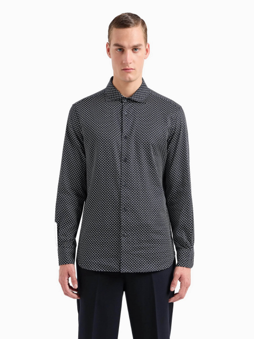 Рубашка повседневная Emporio Armani модель 6D1C86-1NPBZ-F928 Фото