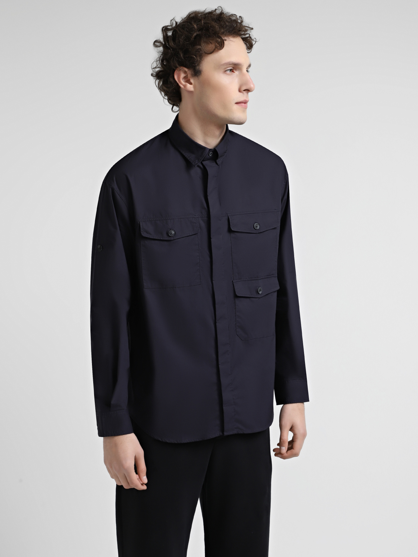 Сорочка повсякденна Emporio Armani модель 6D1CM0-1NVZZ-0920 Фото