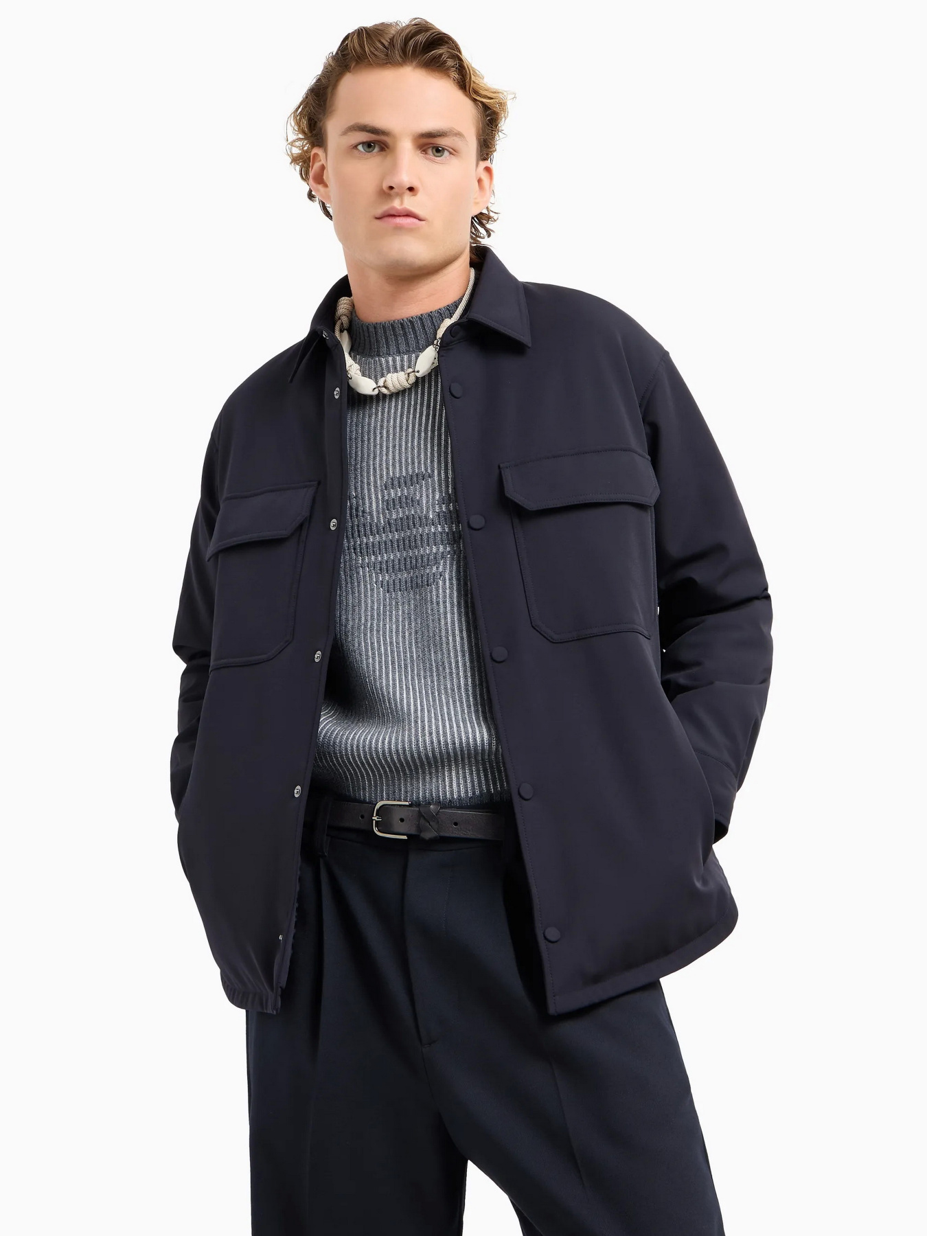 Куртка-сорочка Emporio Armani модель 6D1CN0-1NUBZ-0920 Фото