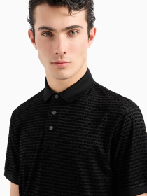 Поло Emporio Armani модель 6D1F79-1JOSZ-0999 Фото